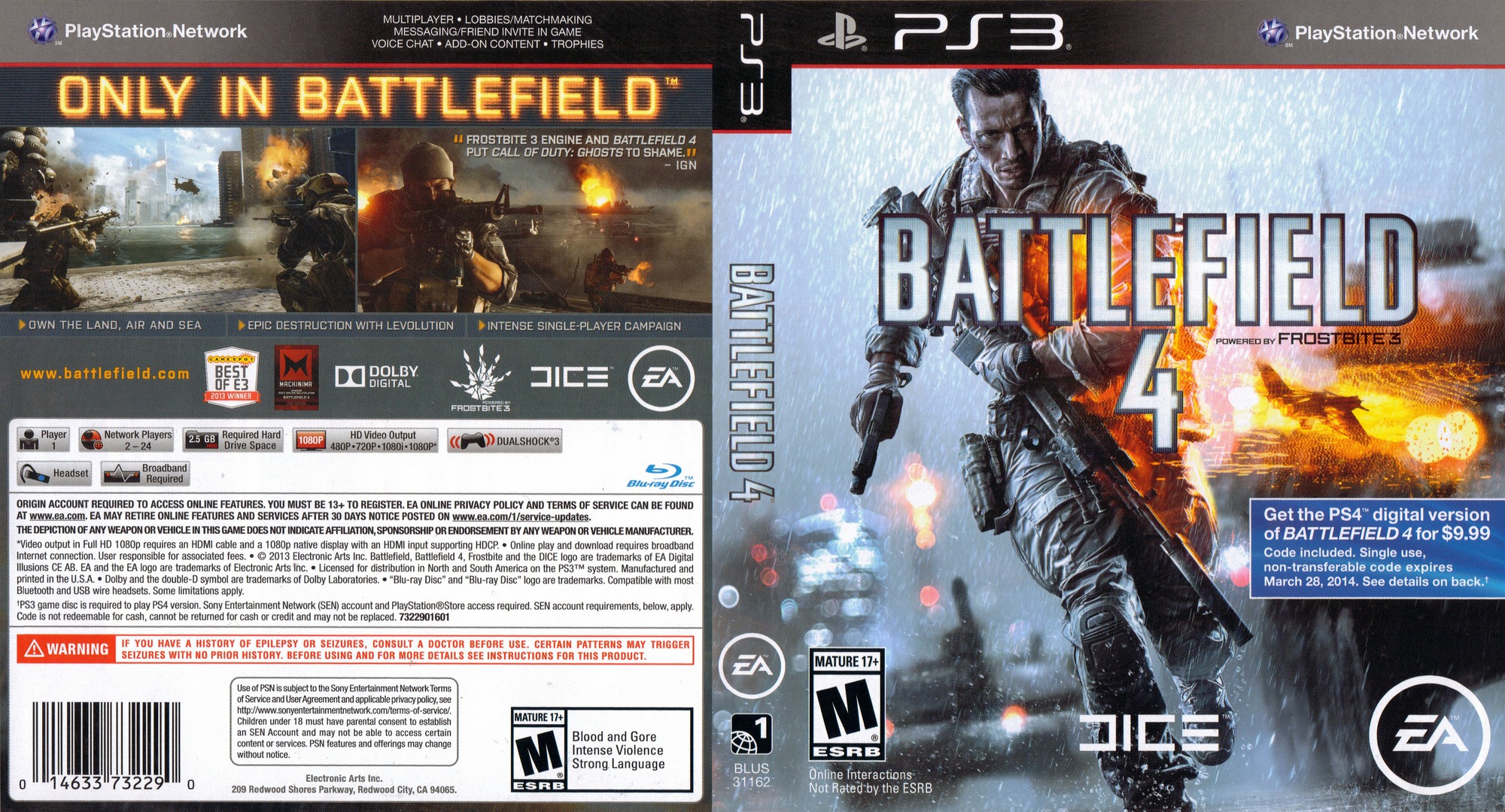 Ps3 Battlefield 4 Download